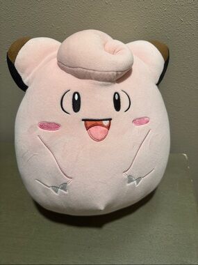 Squishmallows Pink Clefairy Plush 10”
